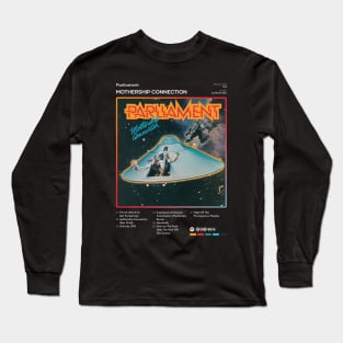 Parliament - Mothership Connection Tracklist Album Long Sleeve T-Shirt